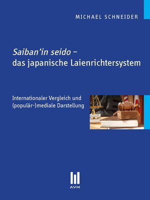 cover image of Saiban'in seido – das japanische Laienrichtersystem